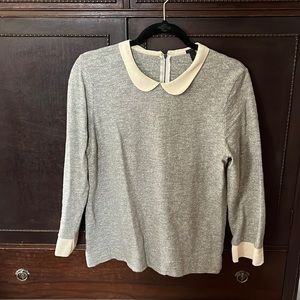 Peter Pan collar J Crew Top